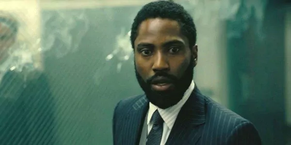 John David Washington In a still from Tenet movie directed by Christopher Nolan