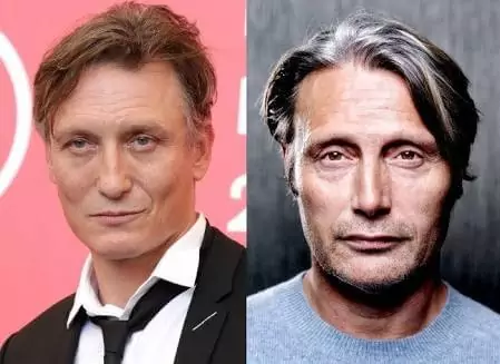 Oliver Masucci and Mads Mikkelsen