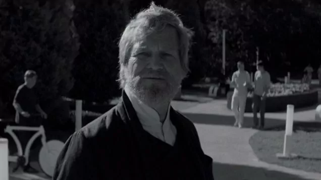 Jeff Bridges in a still from The Giver film