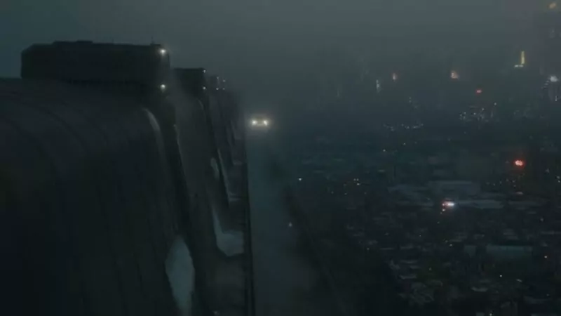 In a still from Blade Runner 2049 movie