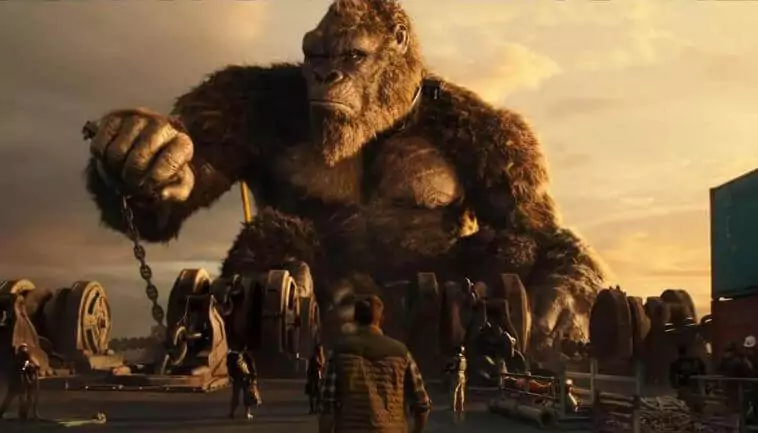 In a still from Godzilla vs. Kong