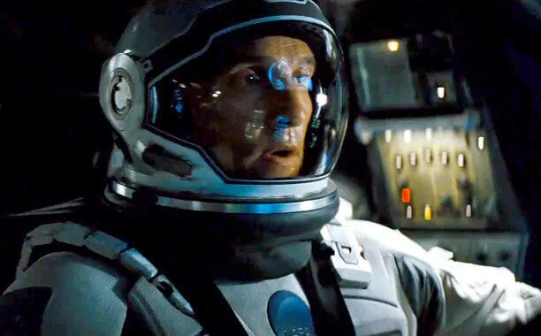 Matthew McConaughey in a still from the film Interstellar