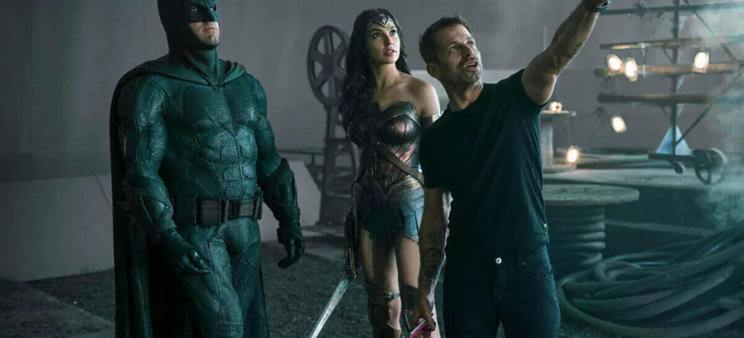 Zack Snyder directing Ben Affleck and Gal gGdot