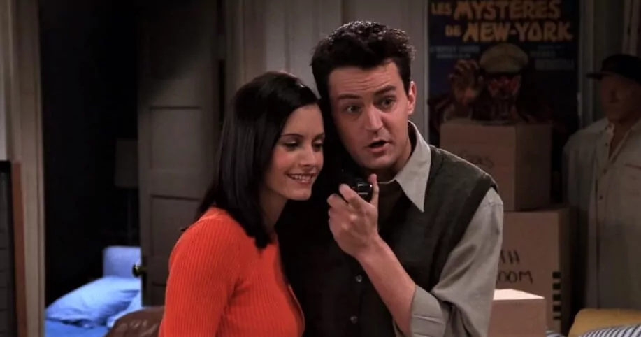 Chandler and Monica from Friends Series
