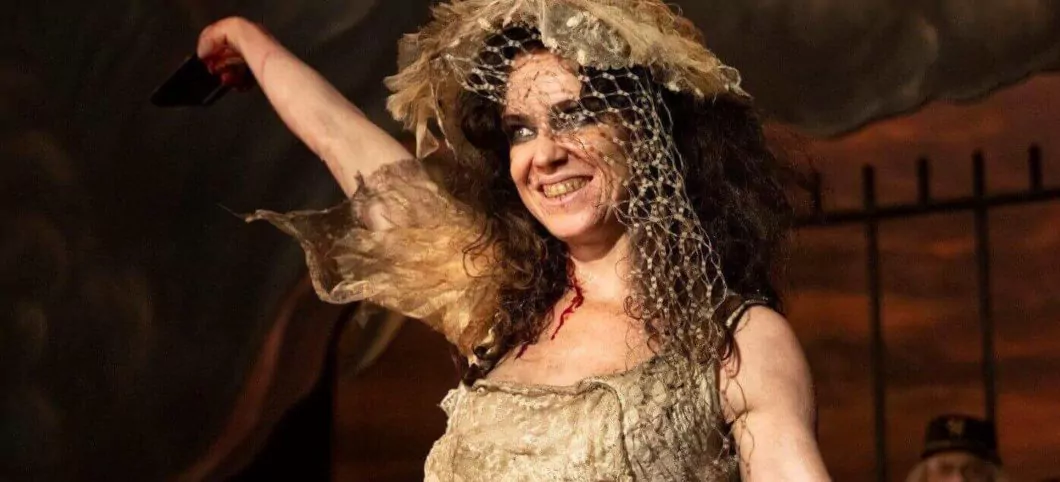 Amy Manson in a still from the HBO MAX series The Nevers
