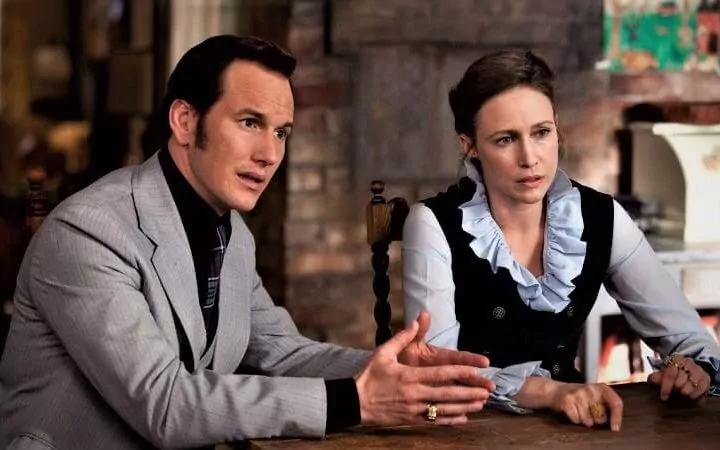In a still from The Conjuring universe