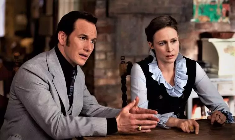 In a still from The Conjuring universe