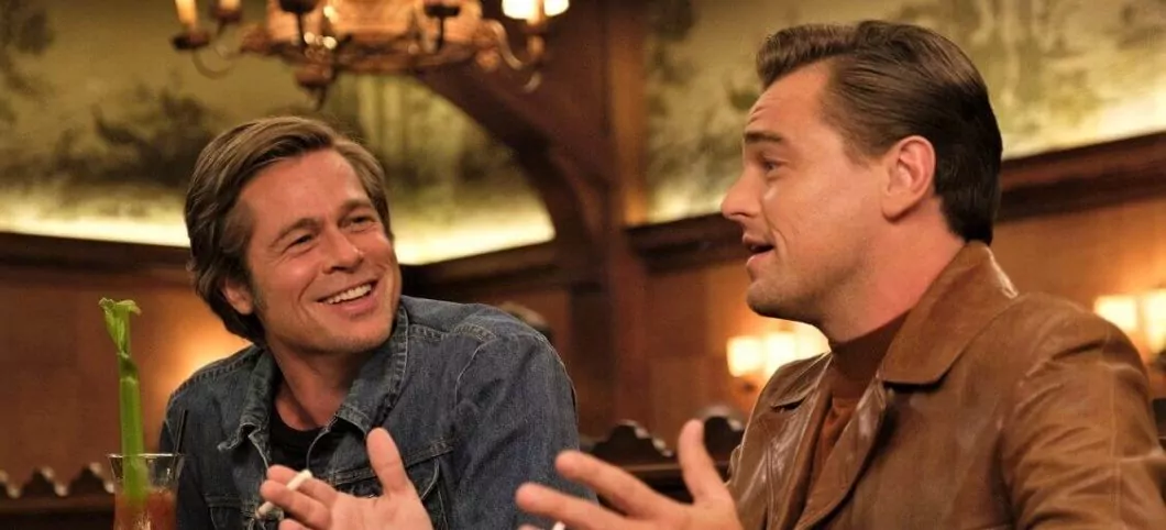 In a still from Once Upon A Time In Hollywood