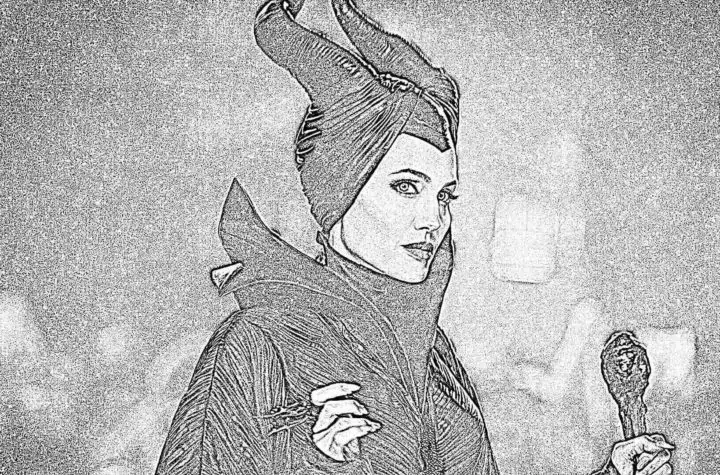 Maleficent Character Sketch
