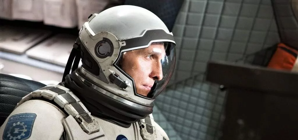 Matthew McConaughey in a still from Christopher Nolan's 20014 film Interstellar