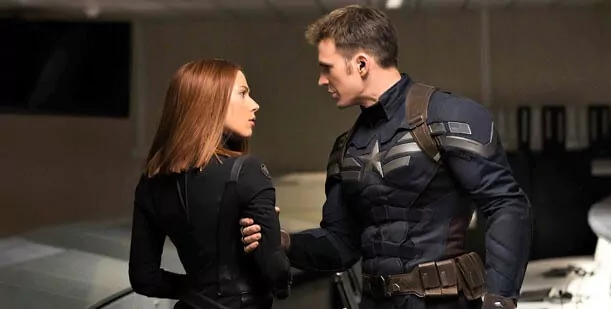 Black Widow in Captain America: The Winter Soldier