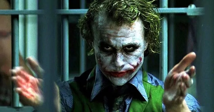 Joker in The Dark Knight